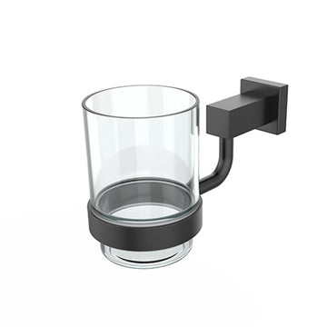 Glashalter Bad schwarz