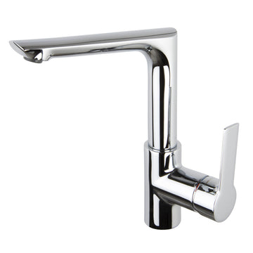 Wasserhahn mit drehbarem Auslauf, eckig