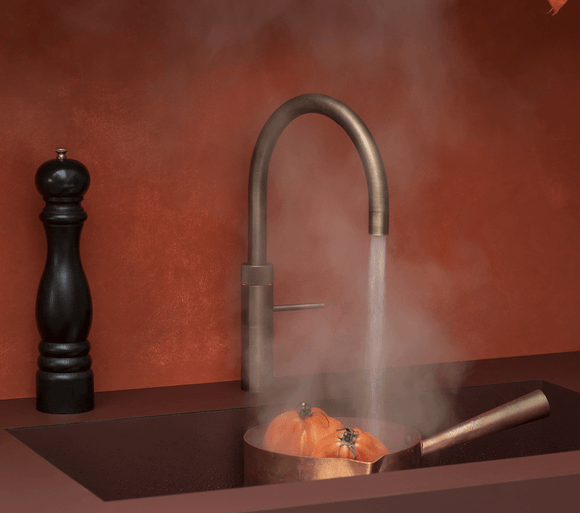 Wasserhahn kochendes wasser waschbecken
