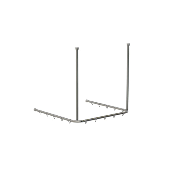 Duschvorhangstange U-Form