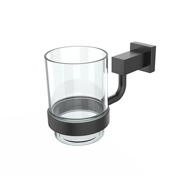 Glashalter Bad schwarz