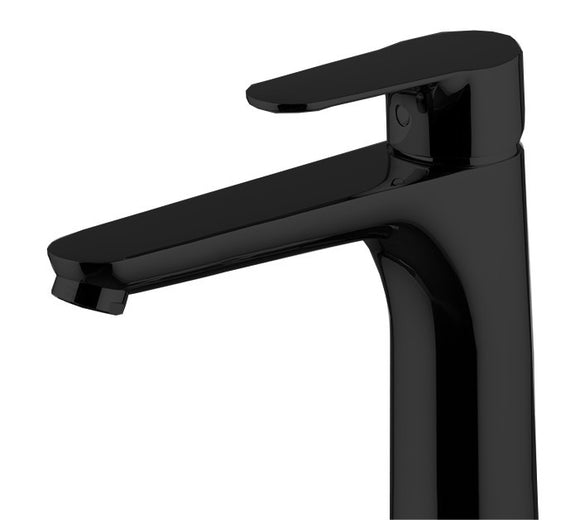 Wasserhahn hoch schwarz