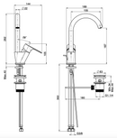 Wasserhahn rund Skizze