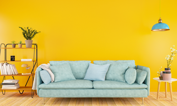 <p>Innenwände bunt</p>