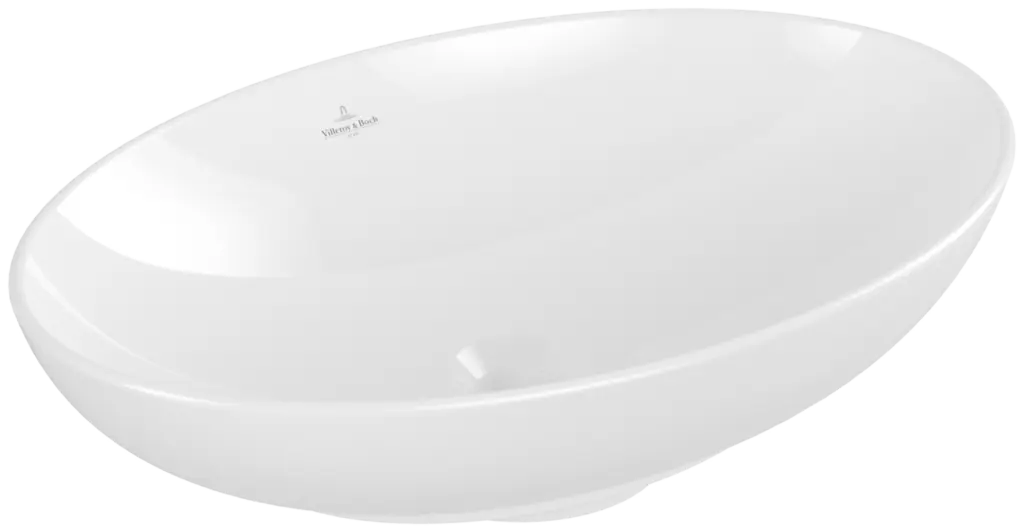 Villeroy & Boch Loop & Friends Aufsatzwaschtisch mit CeramicPlus, weiß - 0