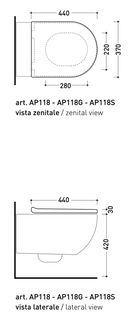 WC-Sitz mit Deckel Design-2